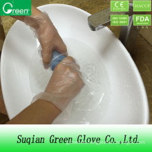 Clear Cheap Household Stretch Poly Glove